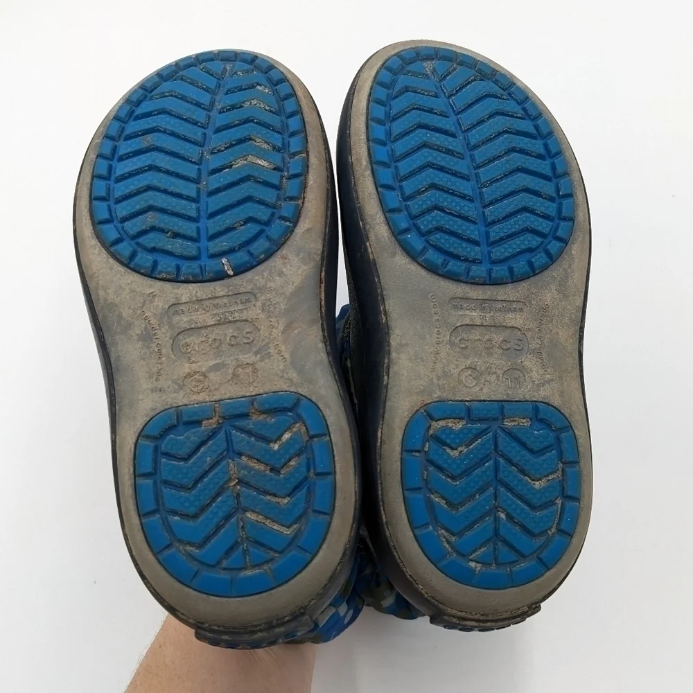 Crocs Camo Camouflage Lined Boot 11T